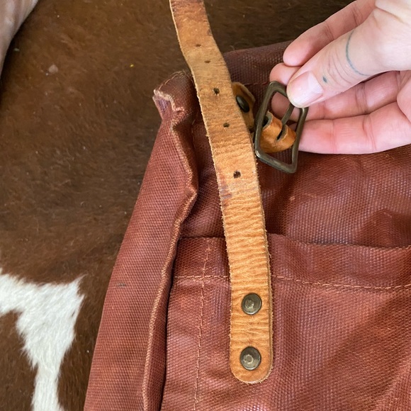 Will Leather Goods Wax Coated Canvas Backpack - Picture 3 of 7